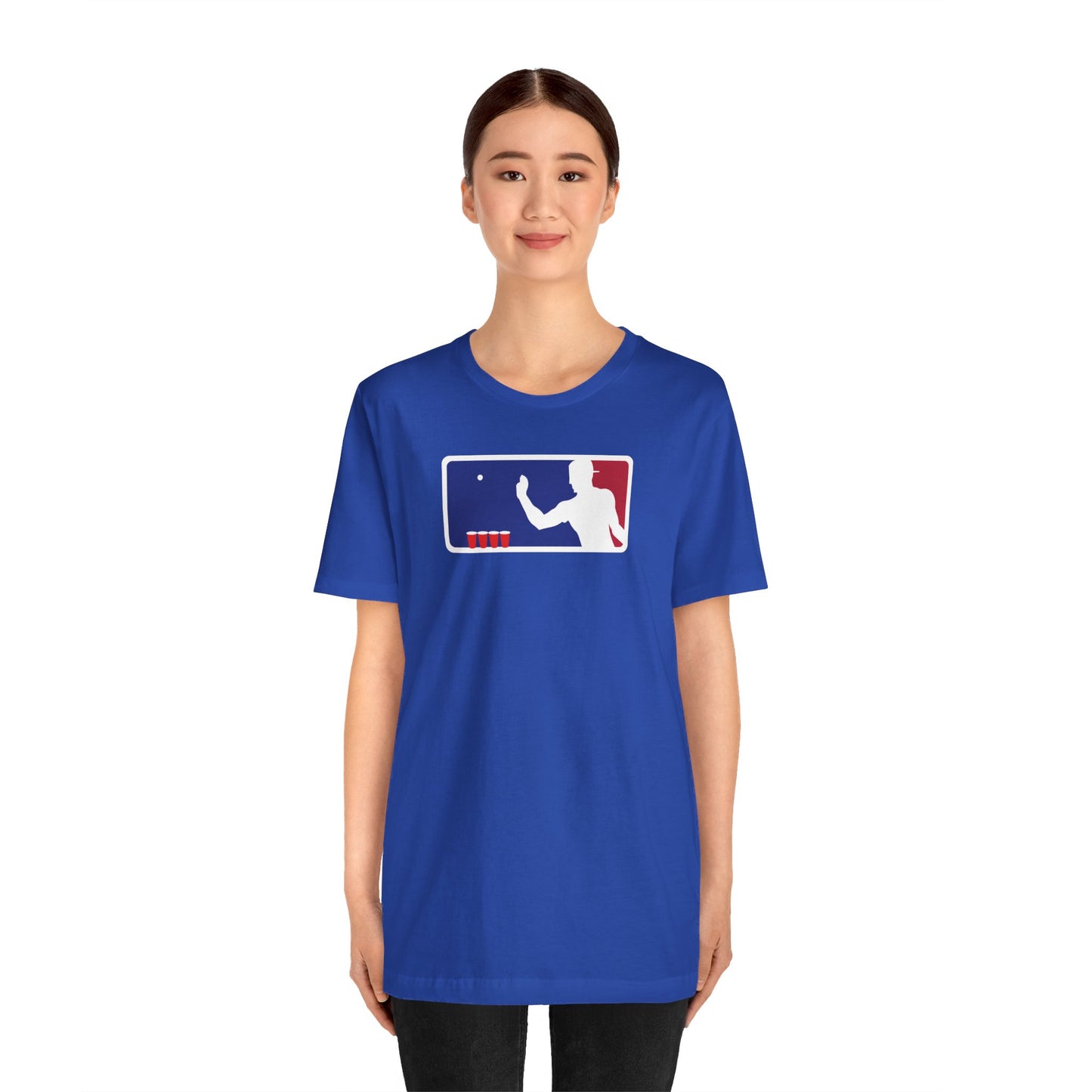 MAJOR LEAGUE PONGER. Unisex Jersey Short Sleeve Tee