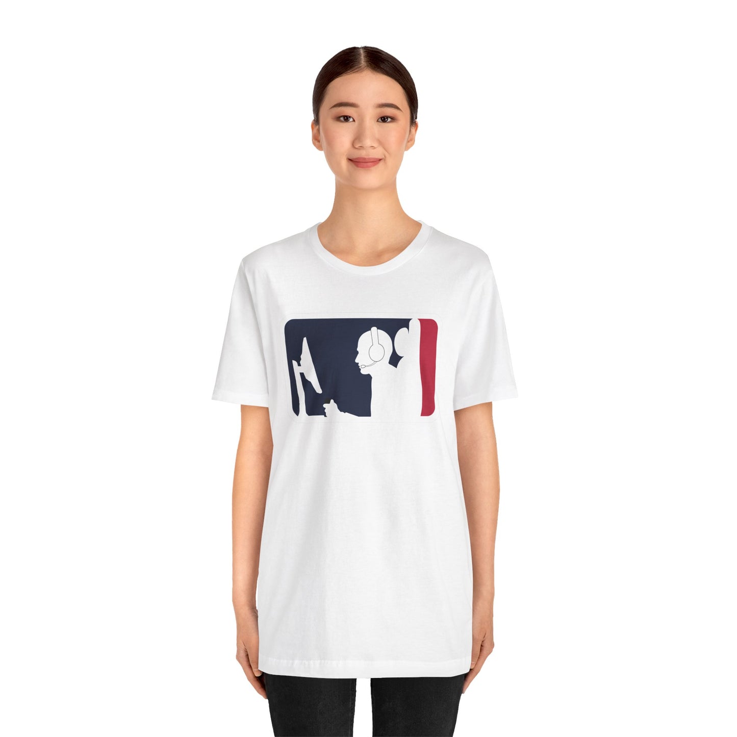 MAJOR LEAGUE GAMER (CONSOLE). Unisex Jersey Short Sleeve Tee