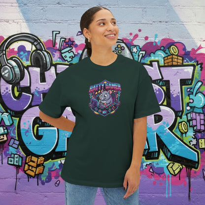RATTY GAMER. Unisex Oversized Boxy Tee