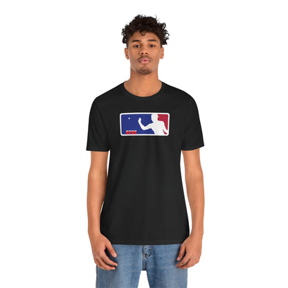 MAJOR LEAGUE PONGER. Unisex Jersey Short Sleeve Tee