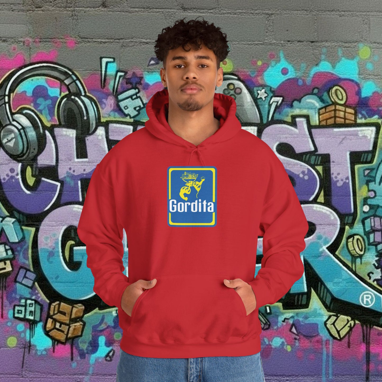 GORDITA. Unisex Heavy Blend™ Hooded Sweatshirt