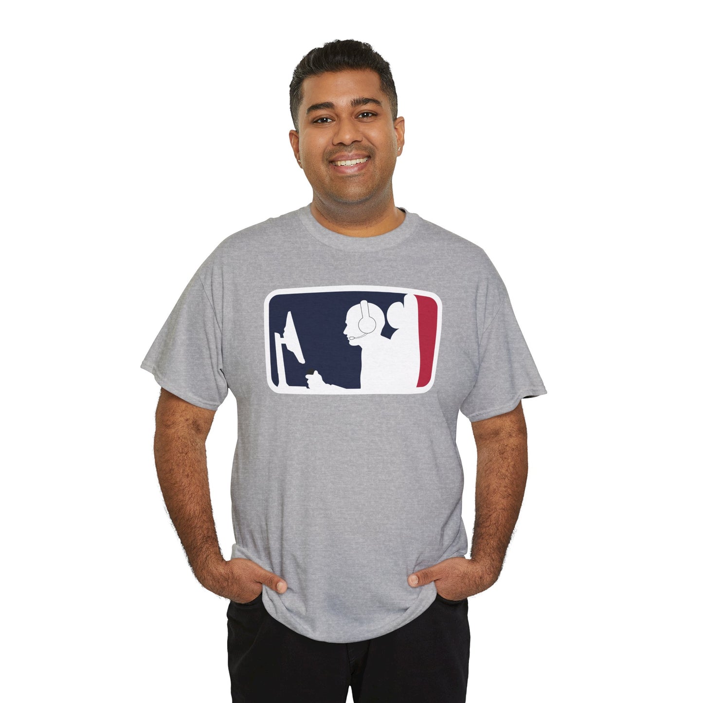 MAJOR LEAGUE GAMER (CONSOLE). Unisex Heavy Cotton Tee