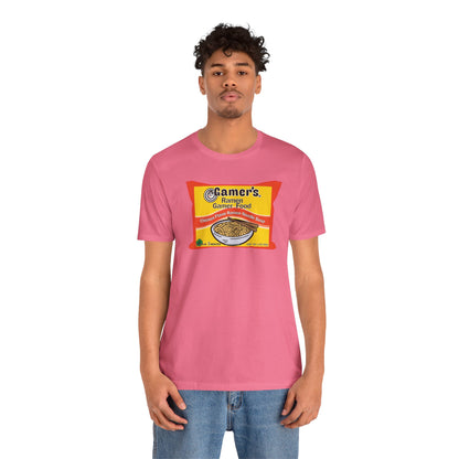 RAMEN GAMER FOOD. Unisex Jersey Short Sleeve Tee