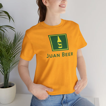 JUAN BEER. Unisex Jersey Short Sleeve Tee