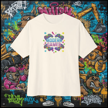 MODERN GAMER. Unisex Oversized Boxy Tee