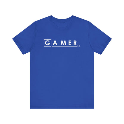 DR. GAMER IS IN THE HOUSE. Unisex Jersey Short Sleeve Tee