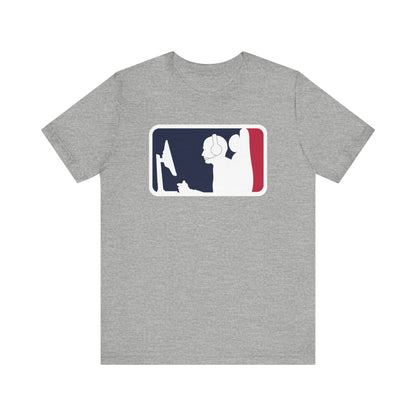 MAJOR LEAGUE GAMER (CONSOLE). Unisex Jersey Short Sleeve Tee