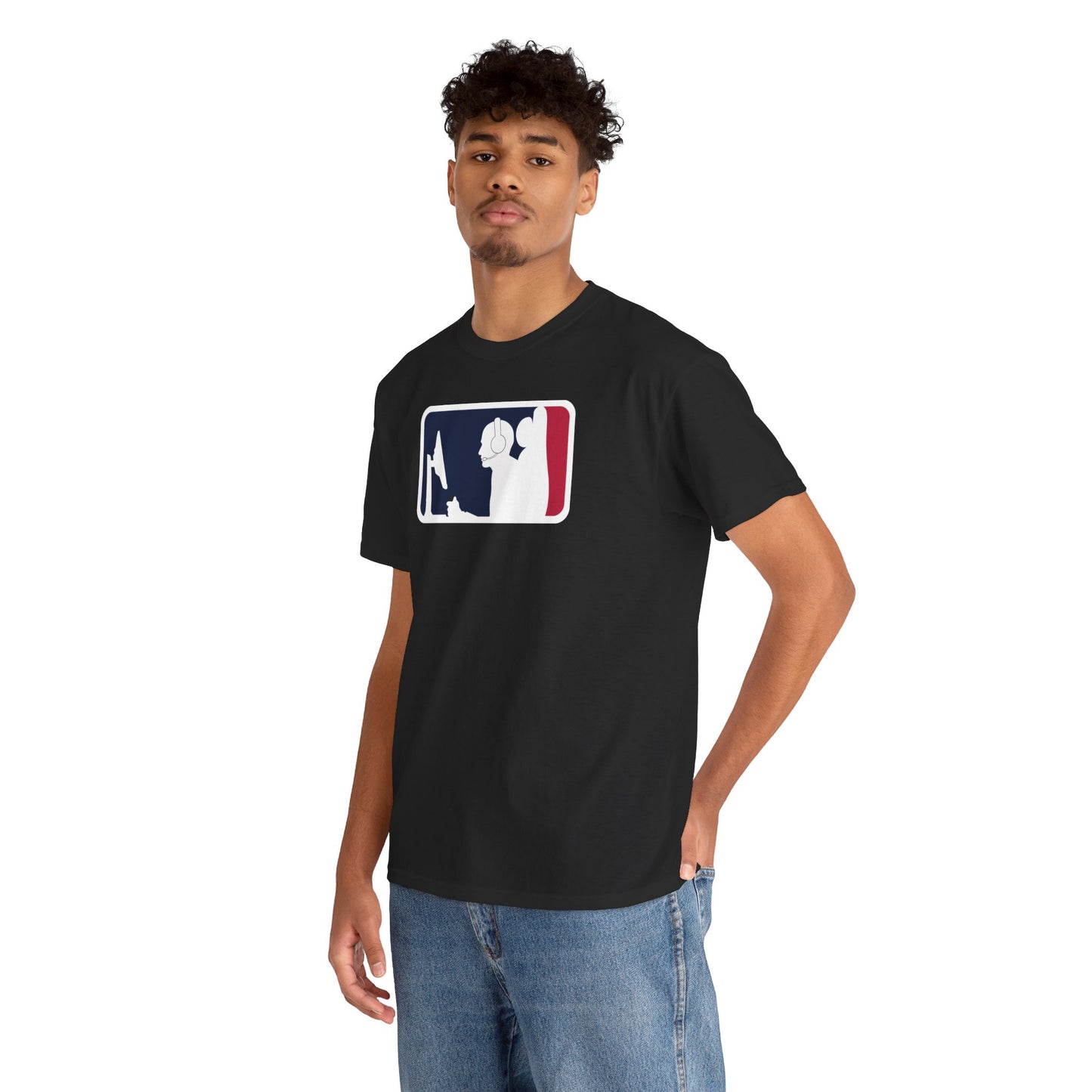 MAJOR LEAGUE GAMER (CONSOLE). Unisex Heavy Cotton Tee