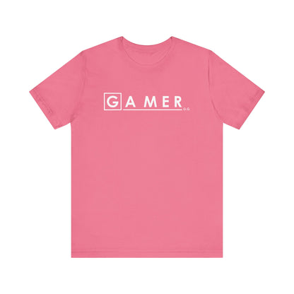 DR. GAMER IS IN THE HOUSE. Unisex Jersey Short Sleeve Tee