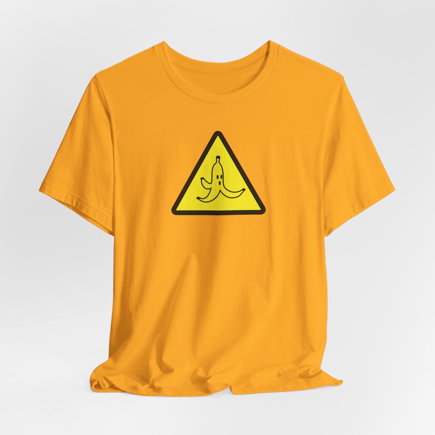 CAUTION BANANA. Unisex Jersey Short Sleeve Tee