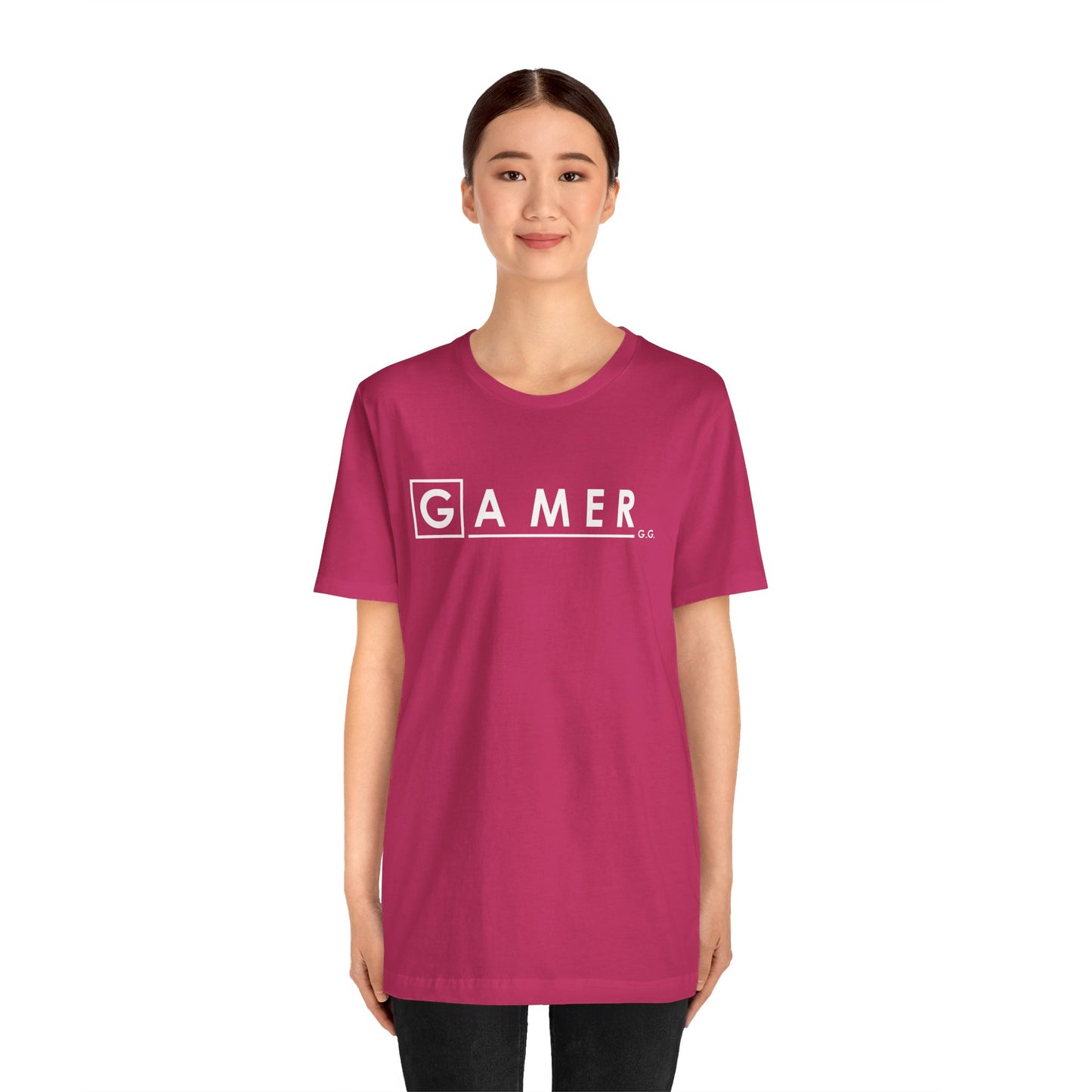 DR. GAMER IS IN THE HOUSE. Unisex Jersey Short Sleeve Tee