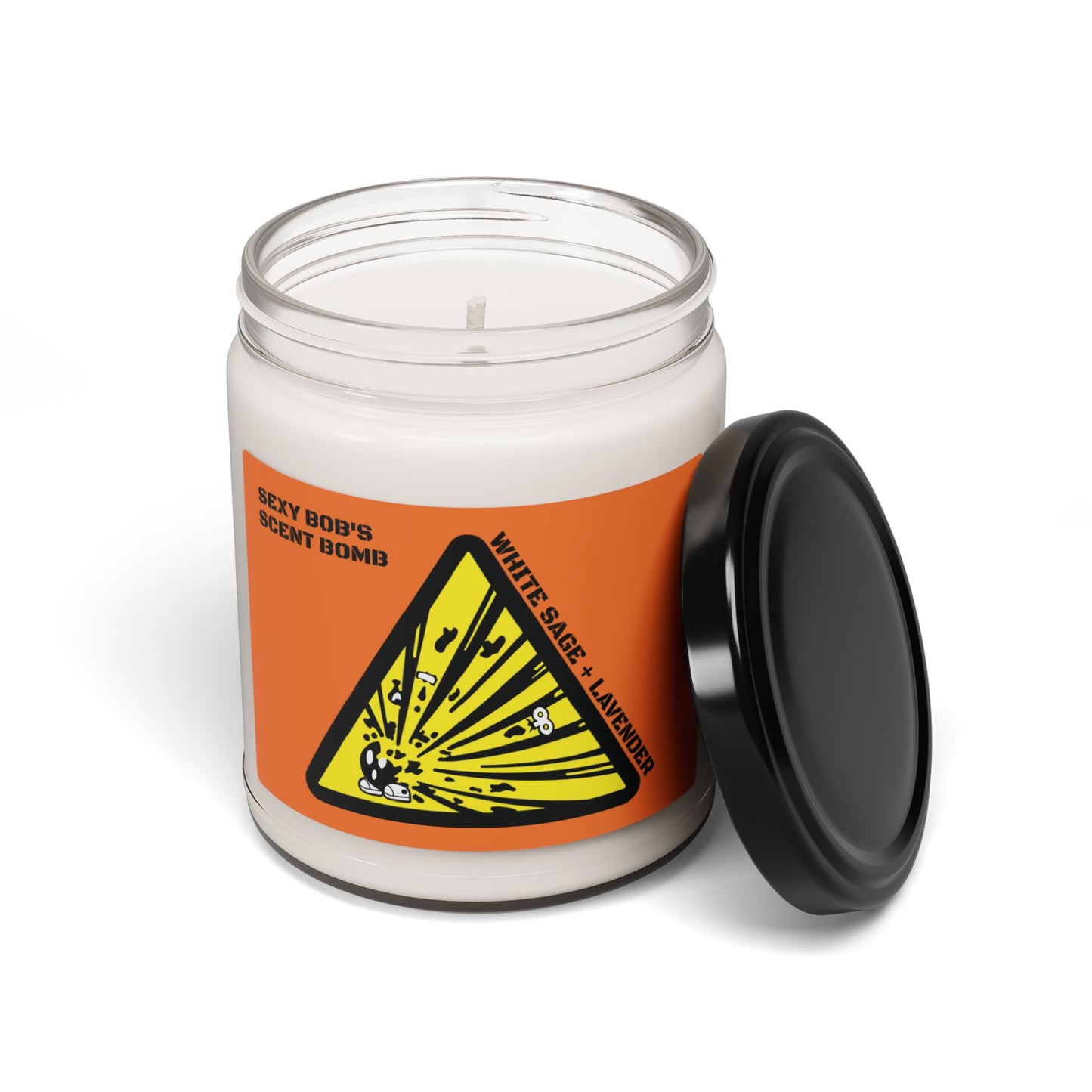 SEXY BOB'S SCENT BOMB. Scented Soy Candle, 9oz