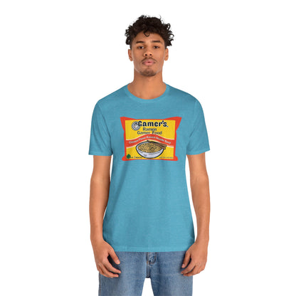 RAMEN GAMER FOOD. Unisex Jersey Short Sleeve Tee