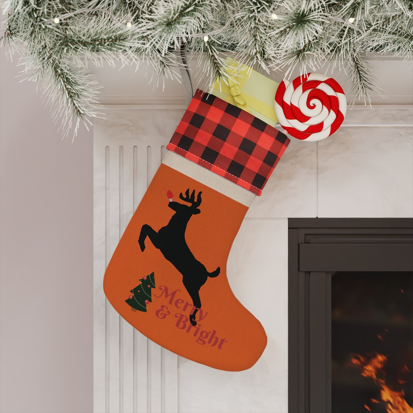 RED NOSE. Christmas Stocking