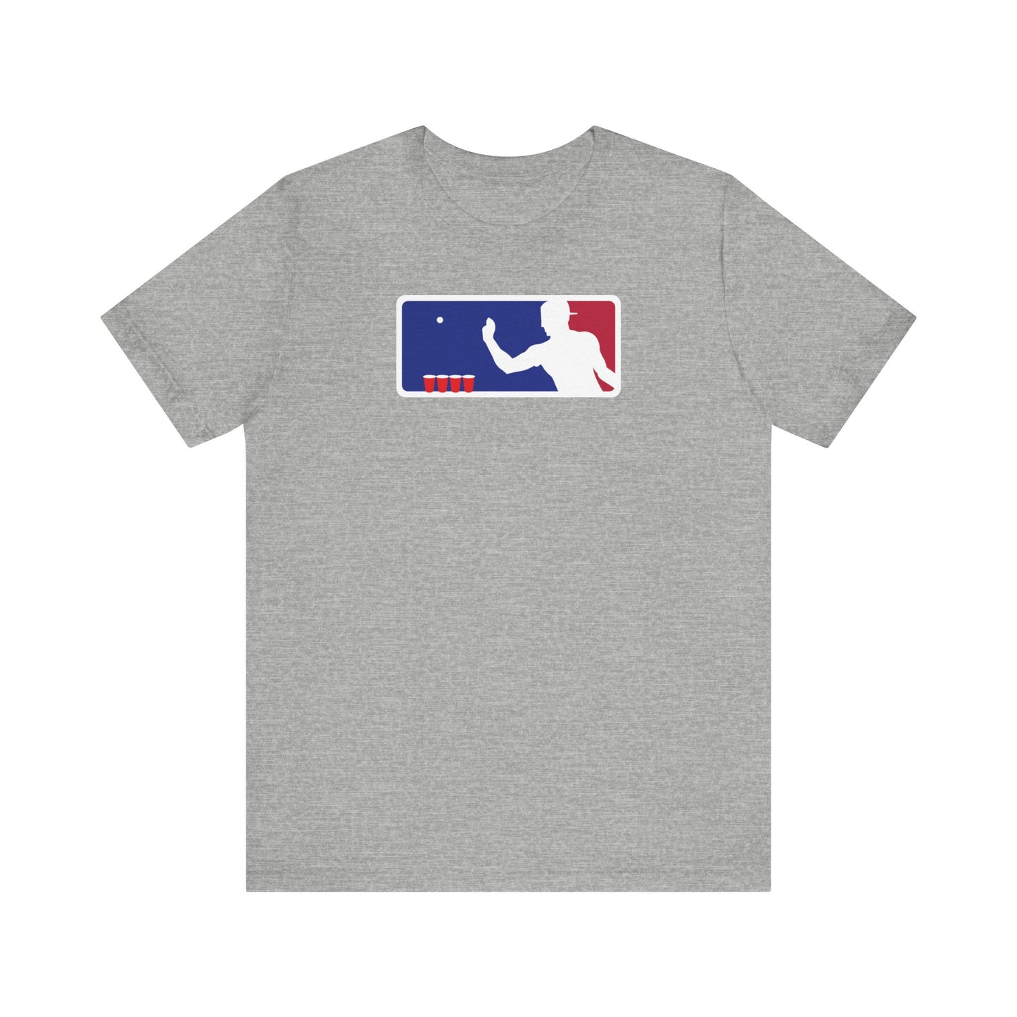 MAJOR LEAGUE PONGER. Unisex Jersey Short Sleeve Tee