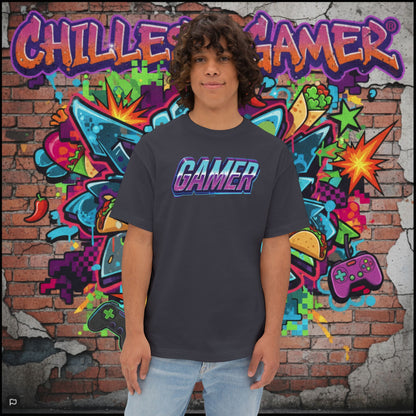 GAMER. Unisex Oversized Boxy Tee