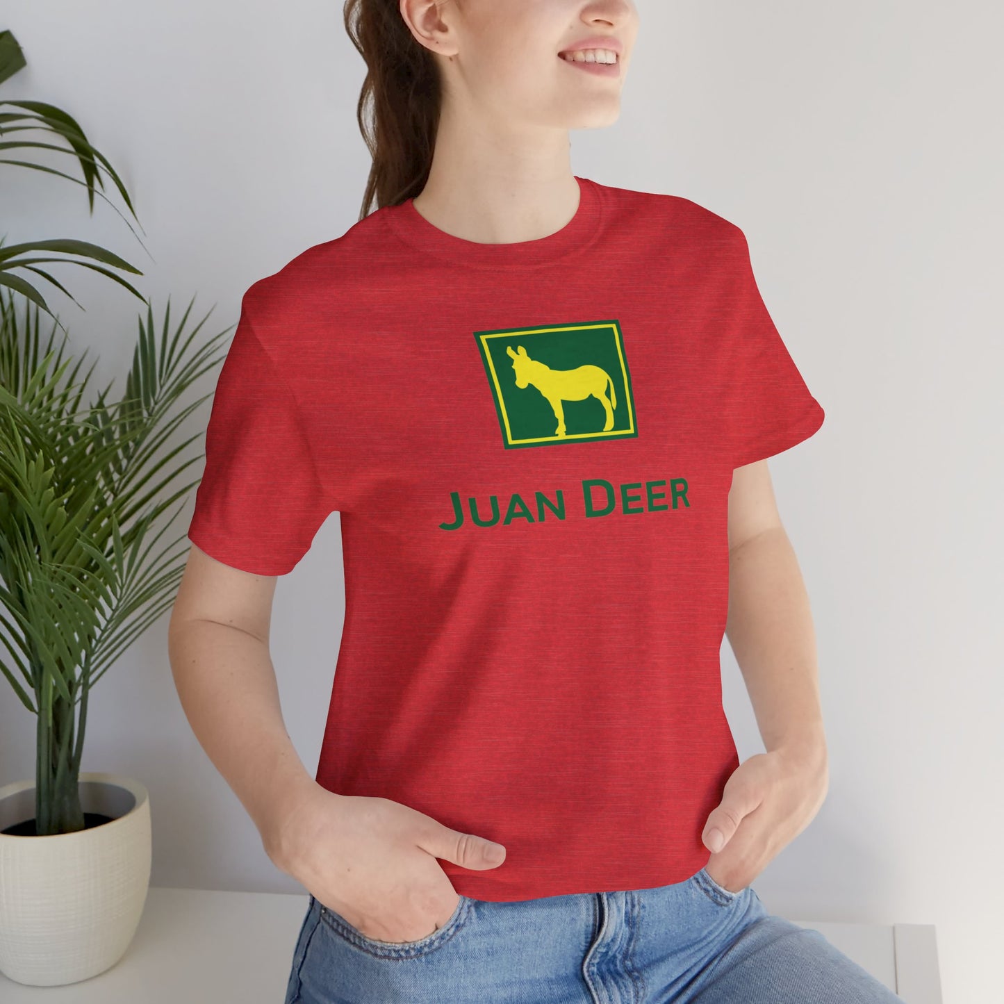 JUAN DEER. Unisex Jersey Short Sleeve Tee