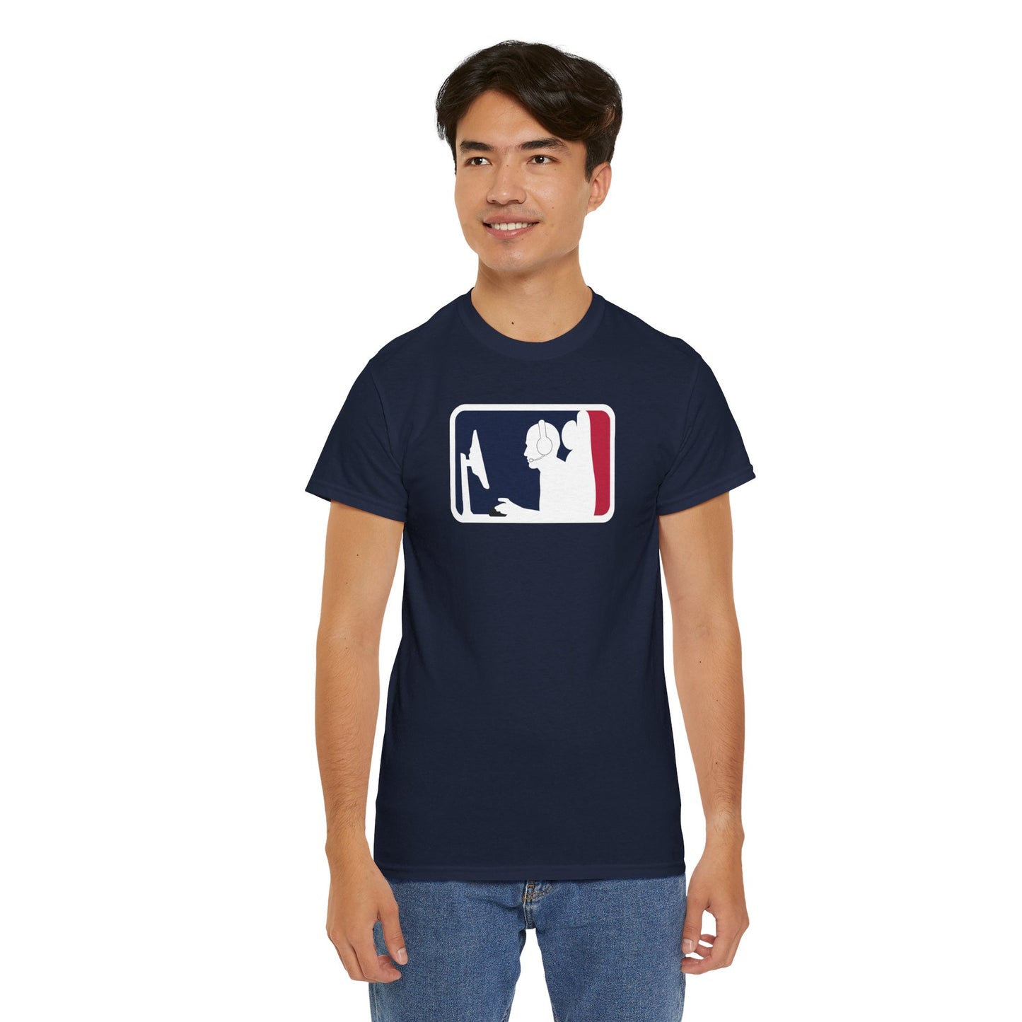 MAJOR LEAGUE GAMER (PC). Unisex Heavy Cotton Tee