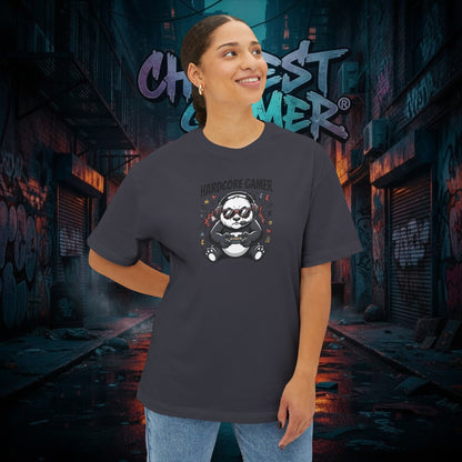 HARDCORE GAMER. Unisex Oversized Boxy Tee
