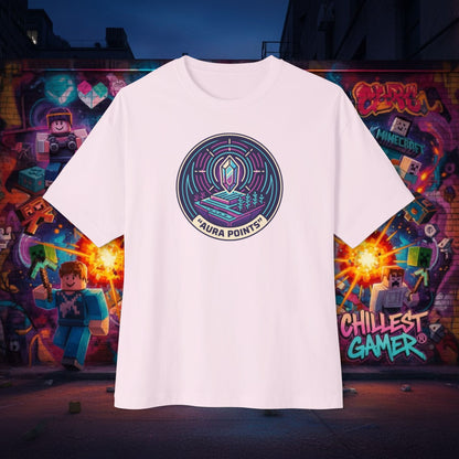 Aura Points. Unisex Oversized Boxy Tee