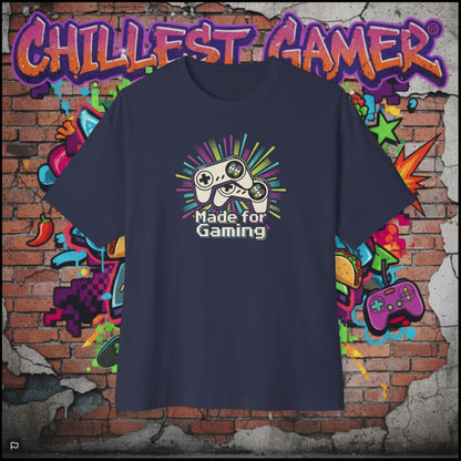 MADE FOR GAMING. Unisex Oversized Boxy Tee