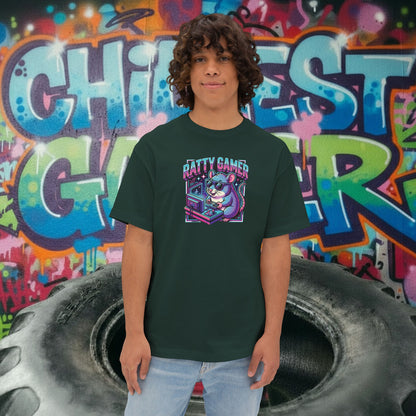 RATTY GAMER. Unisex Oversized Boxy Tee