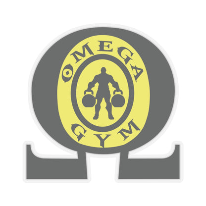 OMEGA GYM. Kiss-Cut Stickers