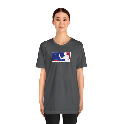 MAJOR LEAGUE PONGER. Unisex Jersey Short Sleeve Tee