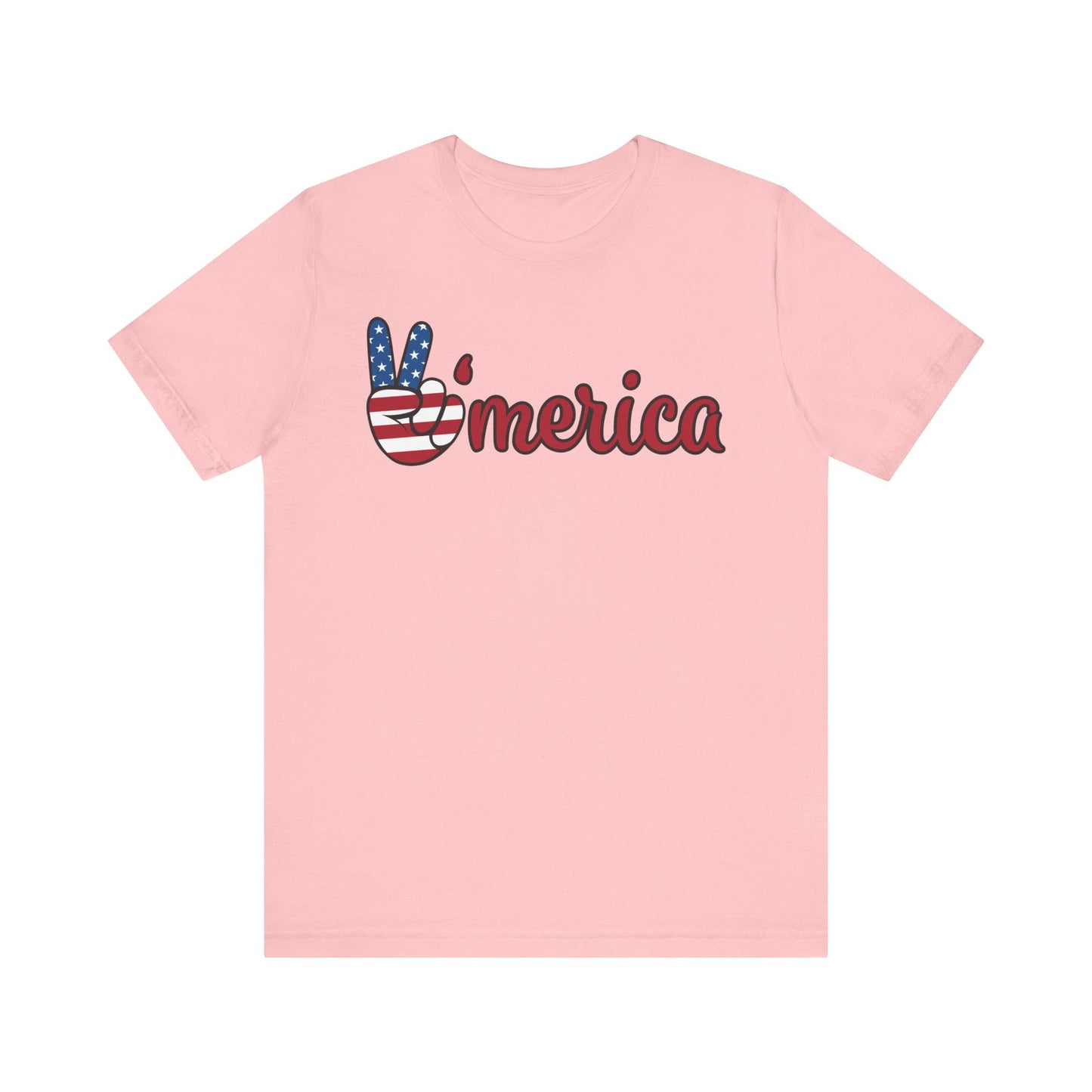 'MERICA. Unisex Jersey Short Sleeve Tee