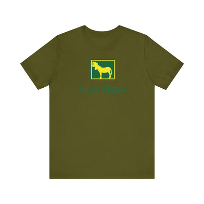 JUAN DEER V2. Unisex Jersey Short Sleeve Tee