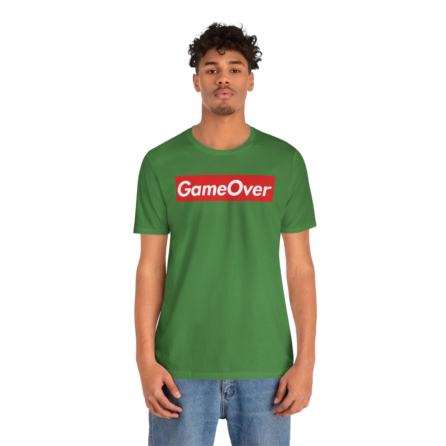 SUPER GAME OVER. Unisex Jersey Short Sleeve Tee