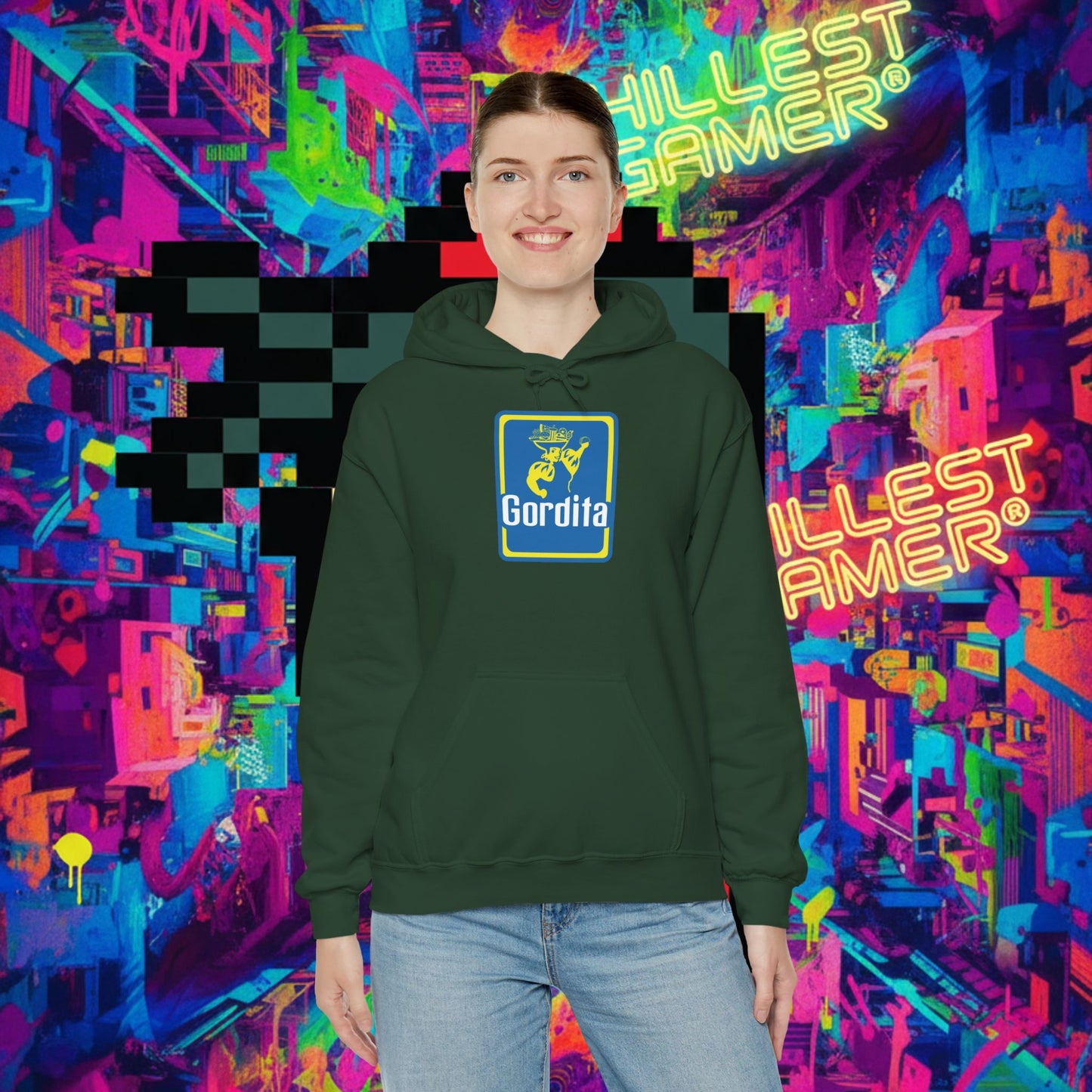 GORDITA. Unisex Heavy Blend™ Hooded Sweatshirt