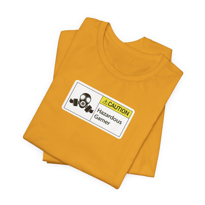 HAZARDOUS GAMER. Unisex Jersey Short Sleeve Tee