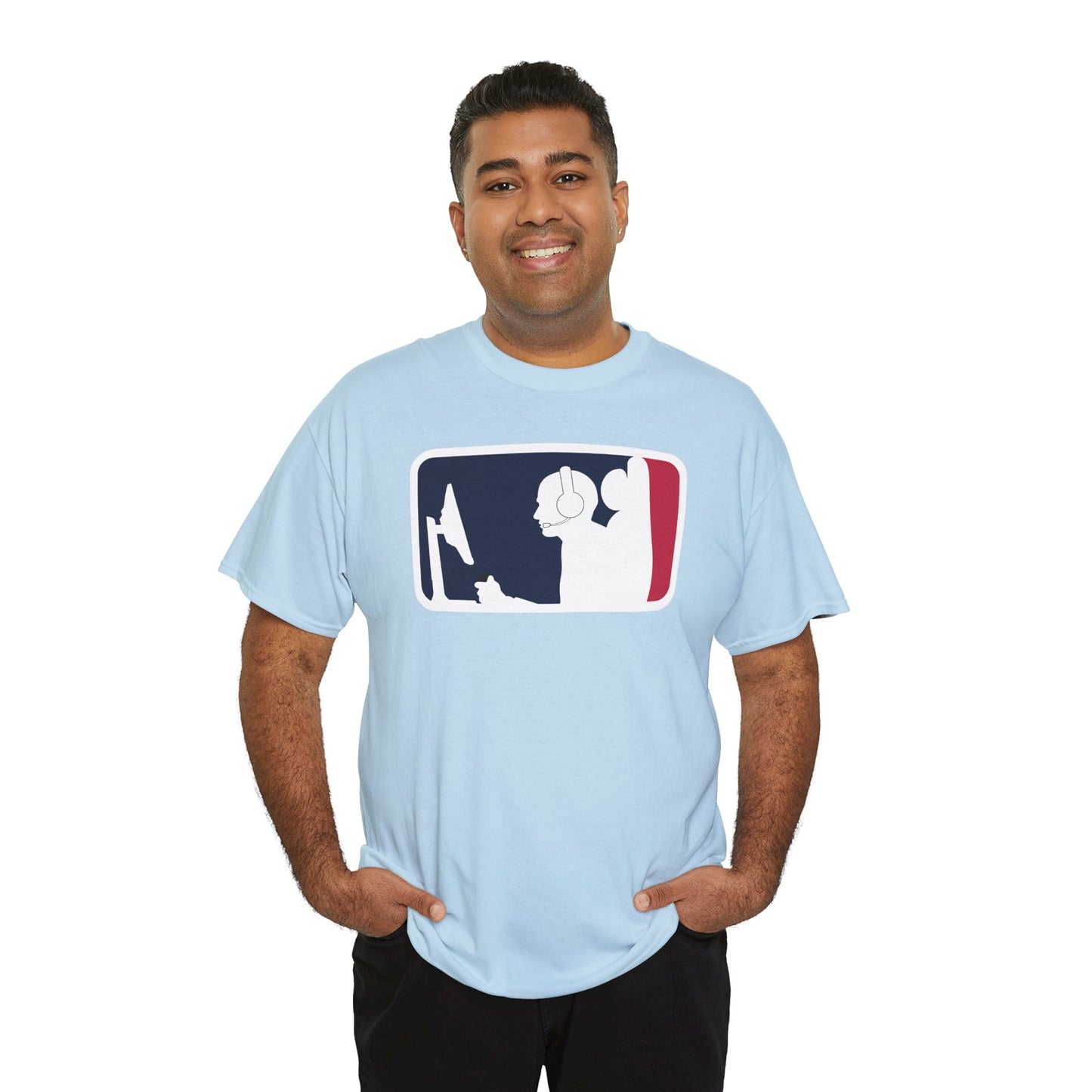 MAJOR LEAGUE GAMER (CONSOLE). Unisex Heavy Cotton Tee