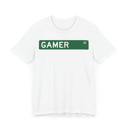 GAMER ST. Unisex Jersey Short Sleeve Tee