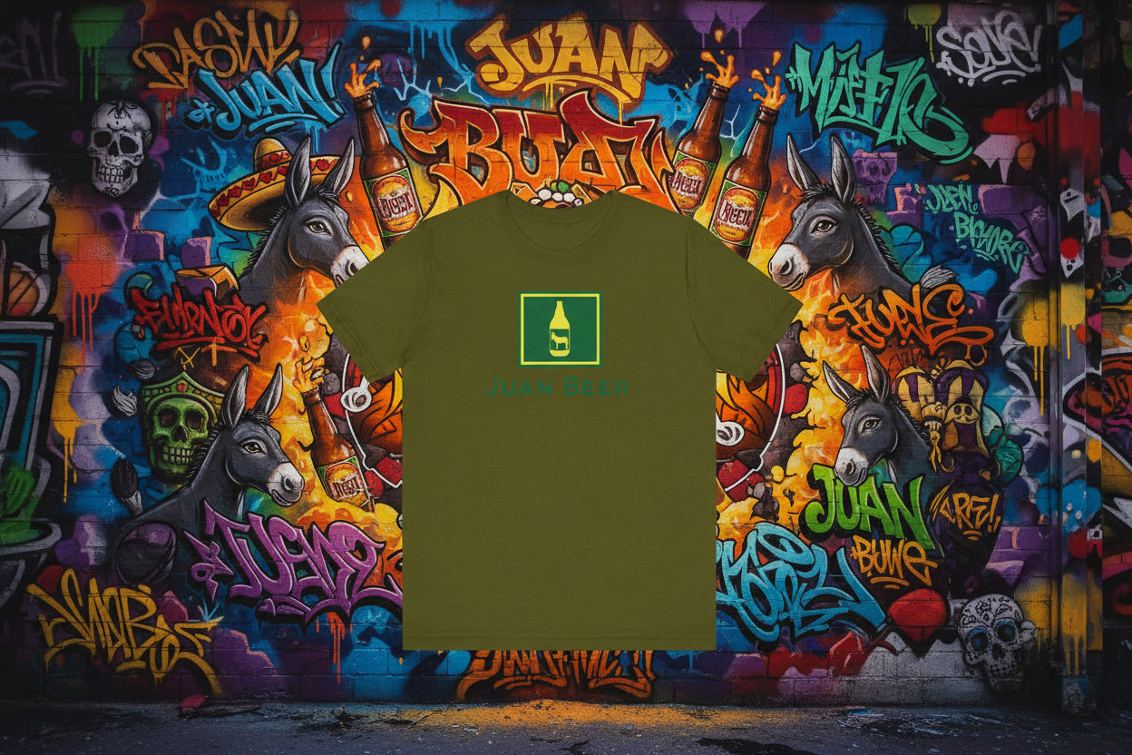 JUAN BEER. Unisex Jersey Short Sleeve Tee