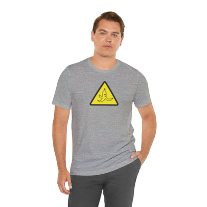 CAUTION BANANA. Unisex Jersey Short Sleeve Tee