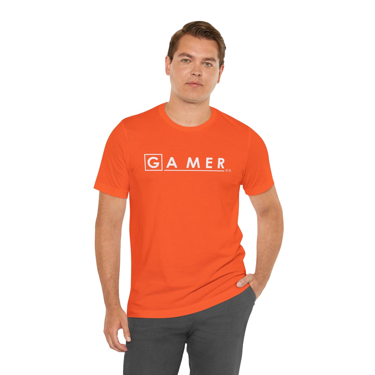 DR. GAMER IS IN THE HOUSE. Unisex Jersey Short Sleeve Tee