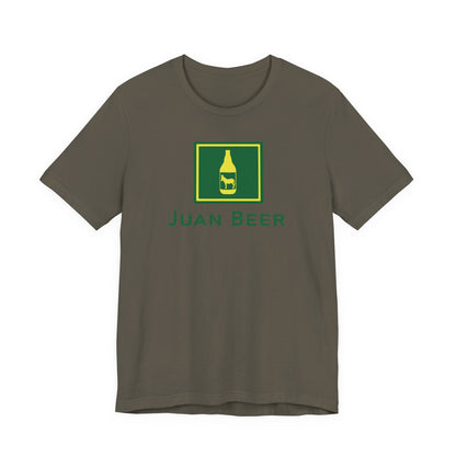 JUAN BEER. Unisex Jersey Short Sleeve Tee