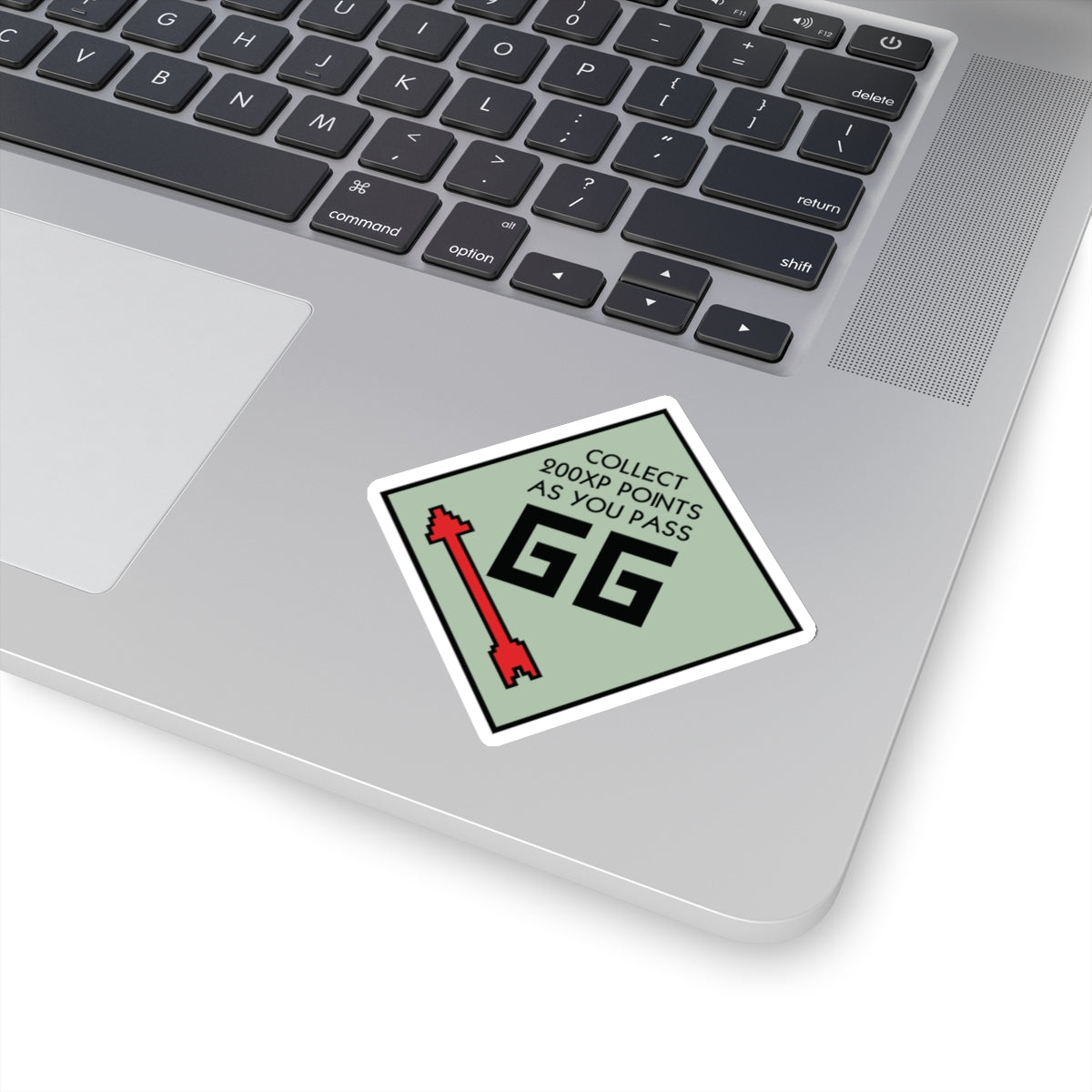 GG PASS GO COLLECT 200XP. Kiss-Cut Stickers