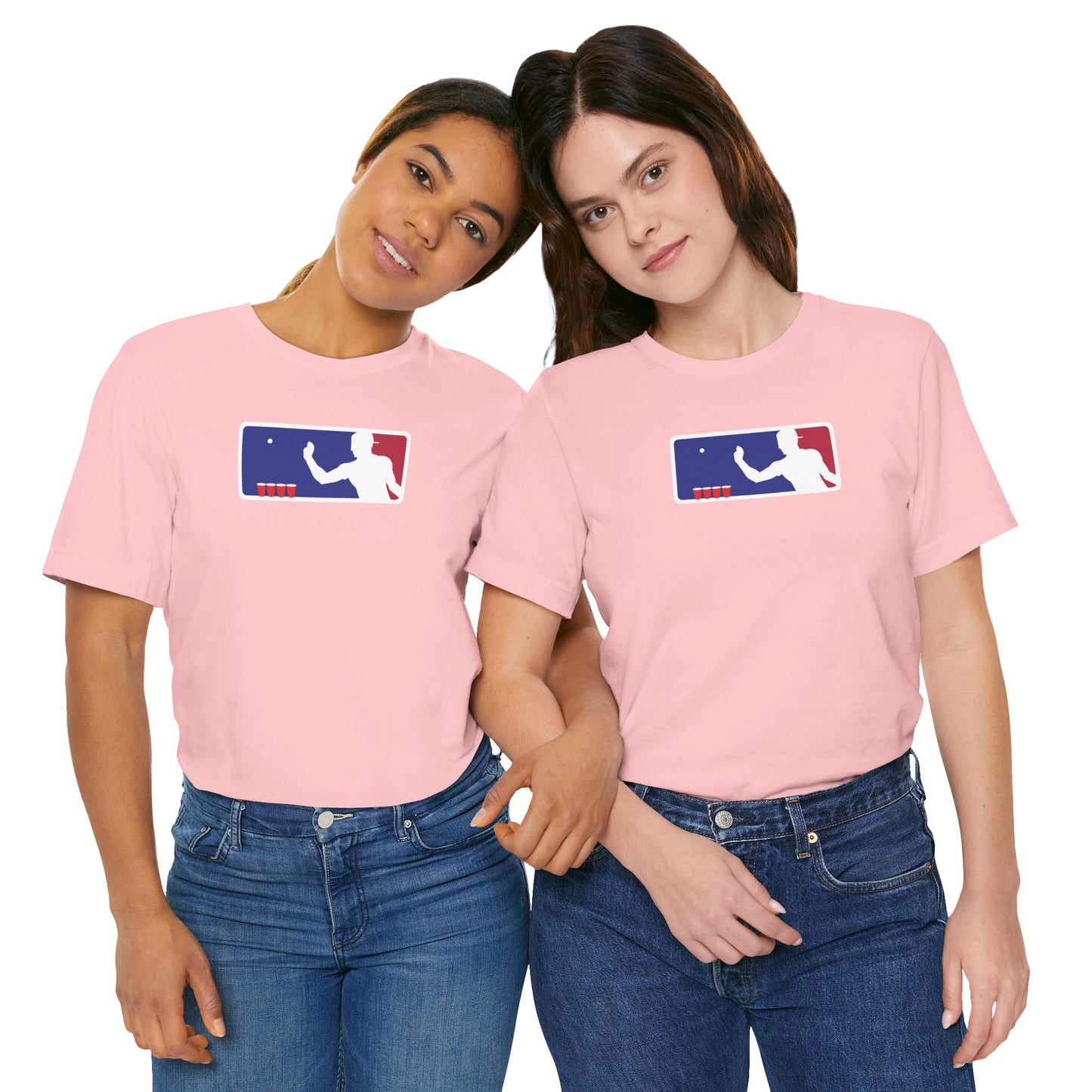 MAJOR LEAGUE PONGER. Unisex Jersey Short Sleeve Tee