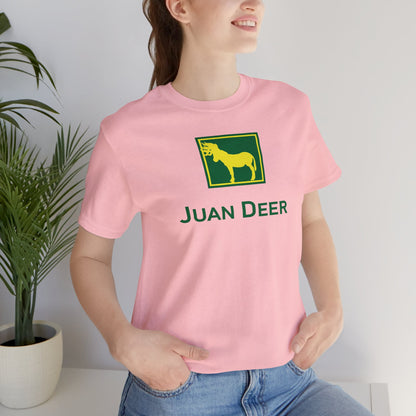 JUAN DEER V2. Unisex Jersey Short Sleeve Tee