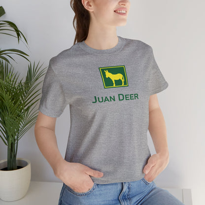 JUAN DEER. Unisex Jersey Short Sleeve Tee