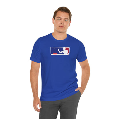 MAJOR LEAGUE PONGER. Unisex Jersey Short Sleeve Tee
