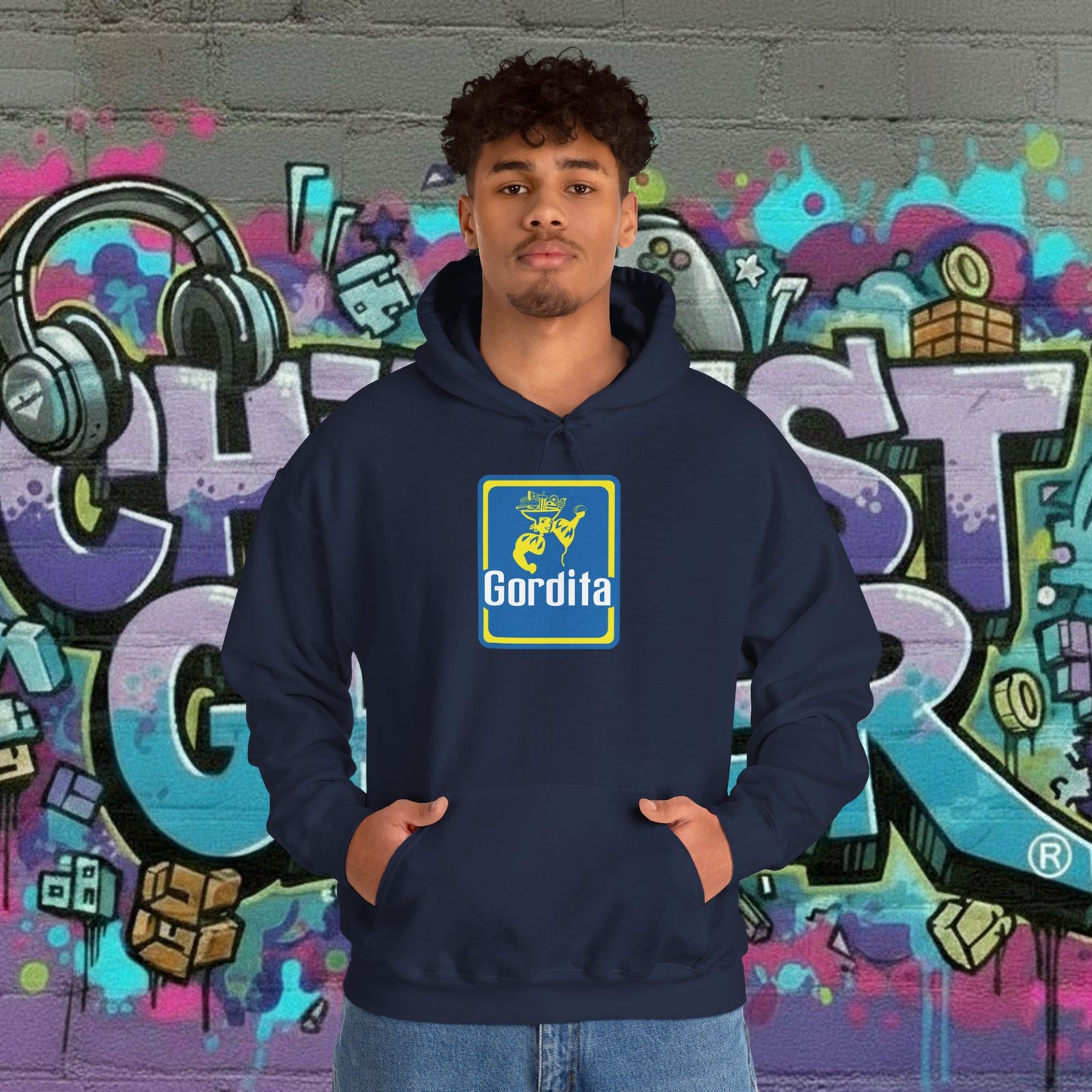 GORDITA. Unisex Heavy Blend™ Hooded Sweatshirt