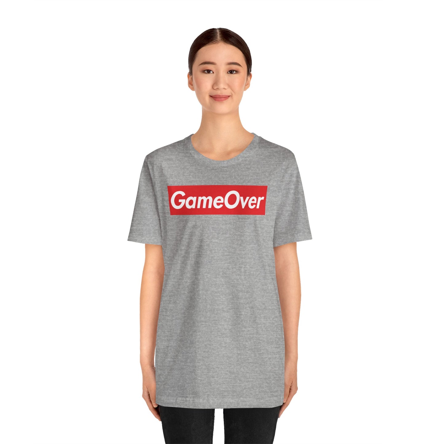 SUPER GAME OVER. Unisex Jersey Short Sleeve Tee