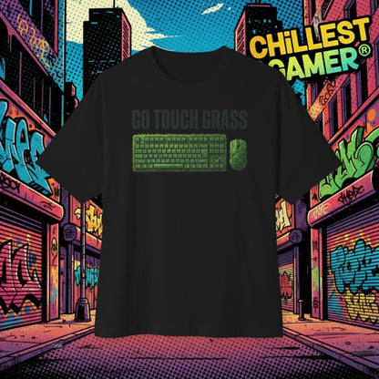 GO TOUCH GRASS. Unisex Oversized Boxy Tee