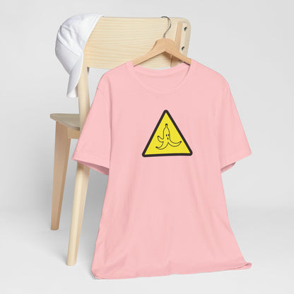 CAUTION BANANA. Unisex Jersey Short Sleeve Tee