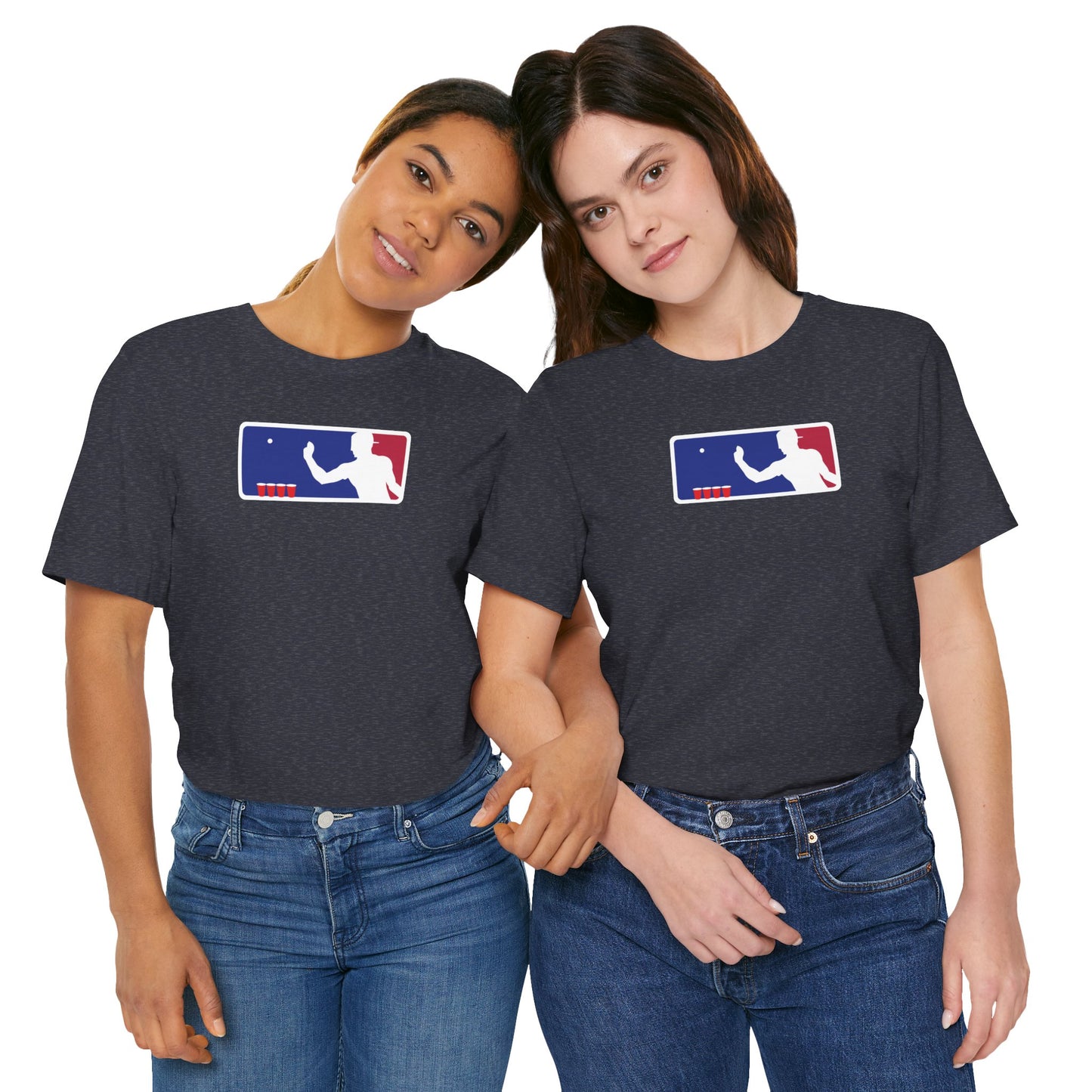 MAJOR LEAGUE PONGER. Unisex Jersey Short Sleeve Tee