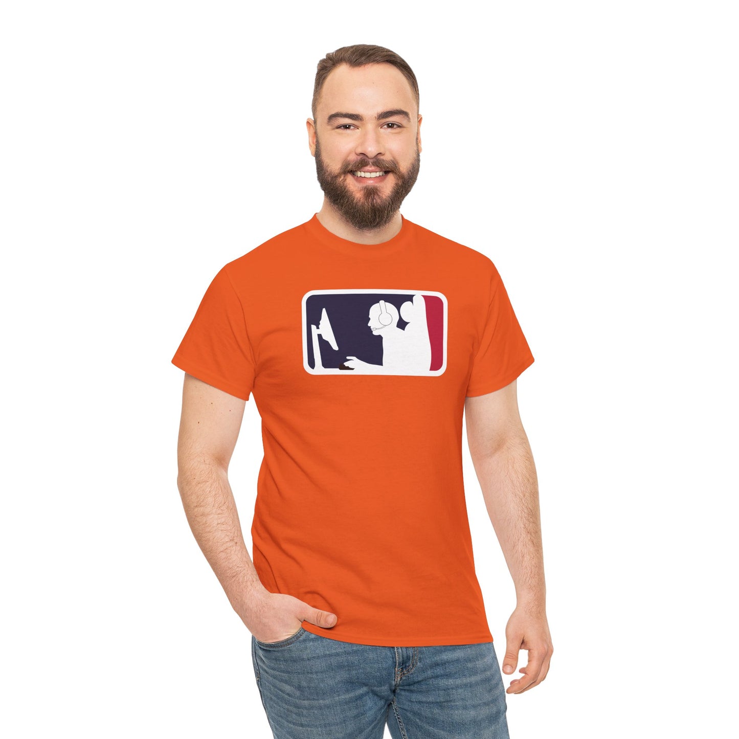 MAJOR LEAGUE GAMER (PC). Unisex Heavy Cotton Tee